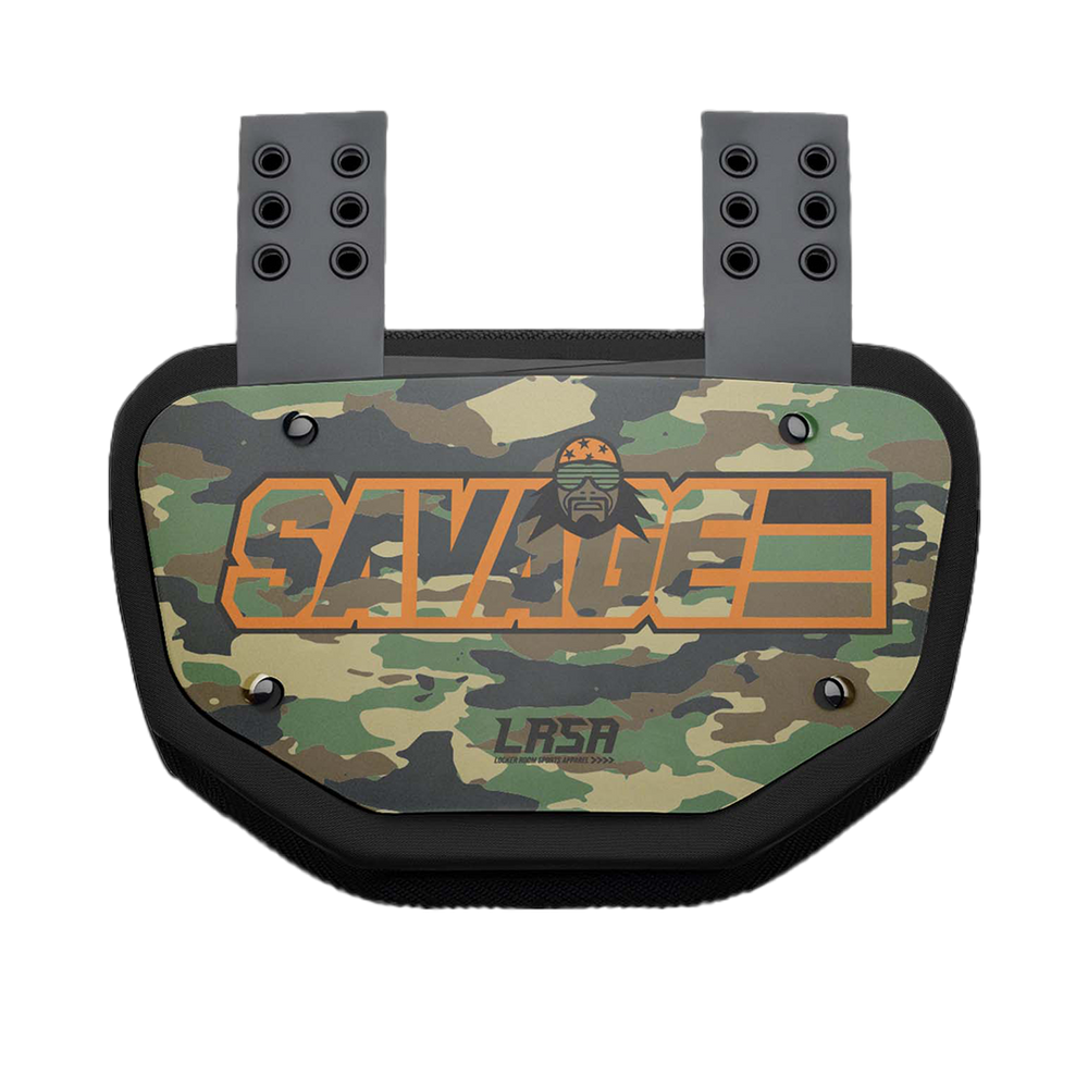 "Savage" Electroplated Back Plate